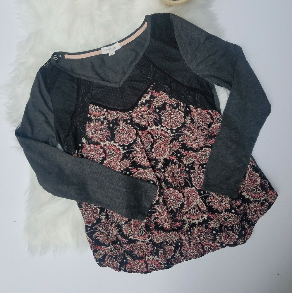 🌻SALE!! Anthro Taylor&Sage Floral Top